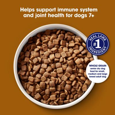 Show full view: Nature's Recipe Mature Lamb & Brown Rice Recipe Dry Dog Food, 24-lb bag slide 4 of 13