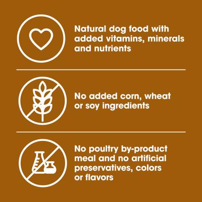 Show full view: Nature's Recipe Mature Lamb & Brown Rice Recipe Dry Dog Food, 24-lb bag slide 5 of 13