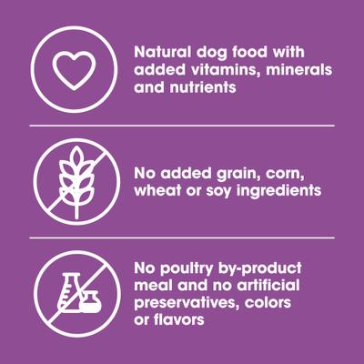 Show full view: Nature's Recipe Grain-Free Lamb, Sweet Potato & Pumpkin Recipe Dry Dog Food, 24-lb bag slide 5 of 12
