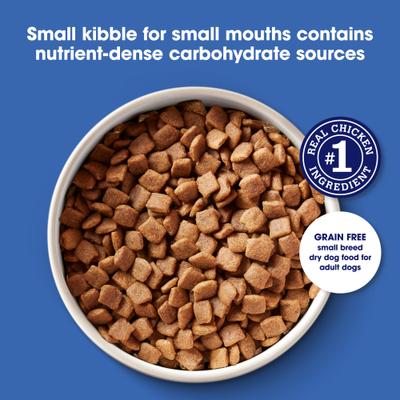 Show full view: Nature's Recipe Small Breed Grain-Free Chicken, Sweet Potato & Pumpkin Recipe Dry Dog Food, 12-lb bag slide 4 of 13