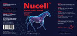 Nutra Cell Nucell Blood Builder Liquid Horse Supplement, 1-gal bottle slide 2 of 7
