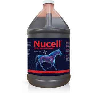 Nutra Cell Nucell Blood Builder Liquid Horse Supplement, 1-gal bottle