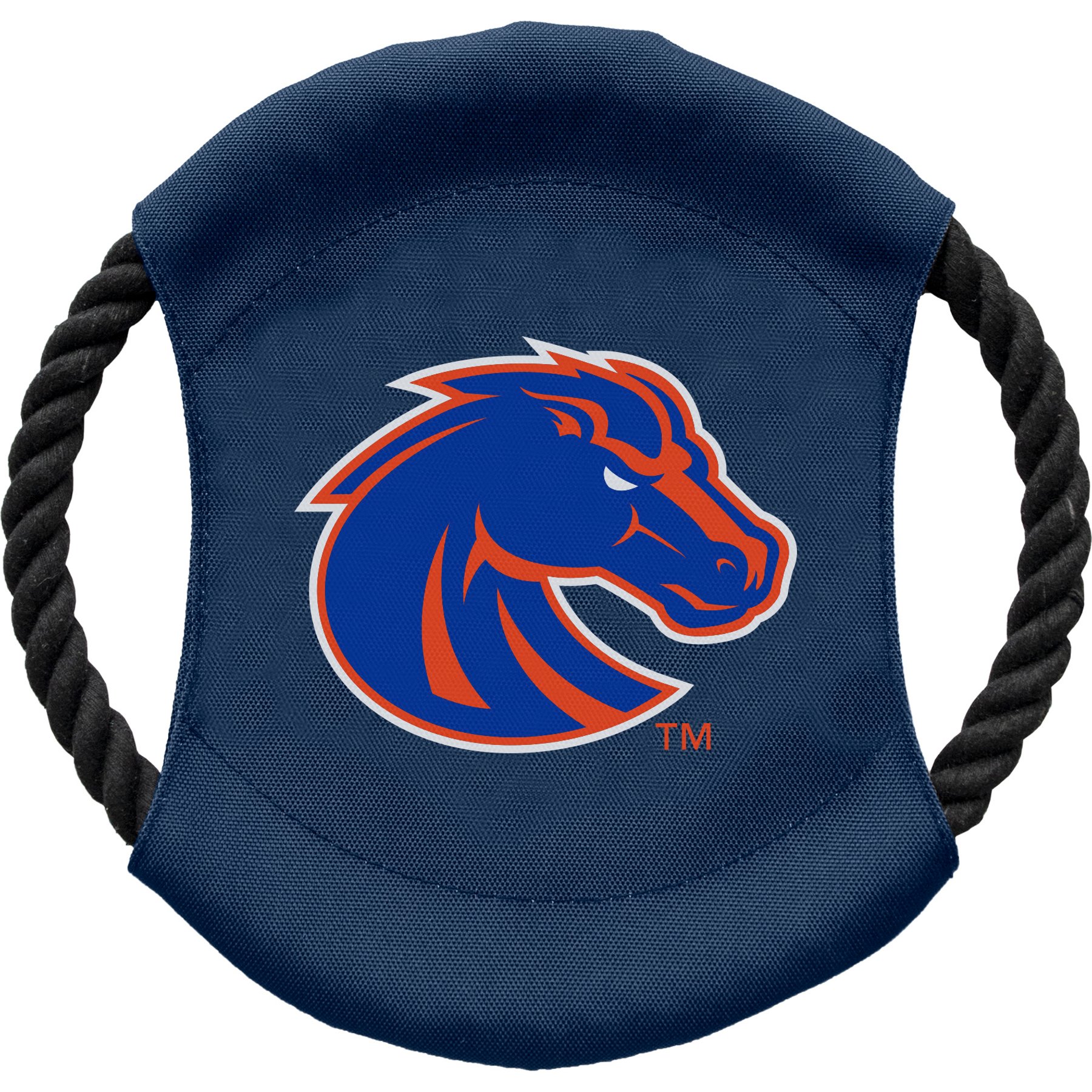 Littlearth NCAA Flying Disc Dog Toy, Boise State Broncos