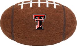 Littlearth NCAA Tough Chewer Football Dog Toy, Texas Tech Red Raiders
