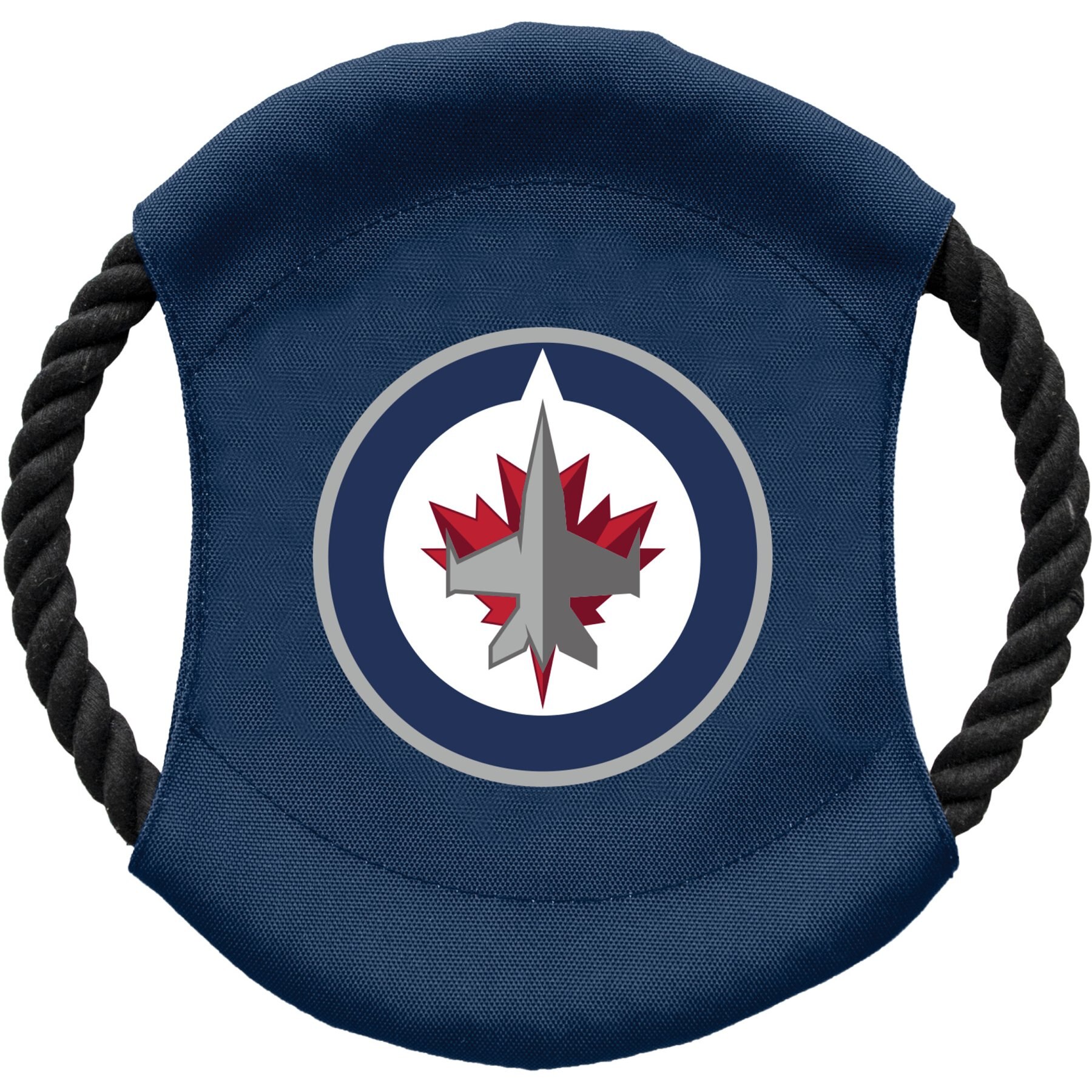 Littlearth NHL Flying Disc Dog Toy, Winnipeg Jets