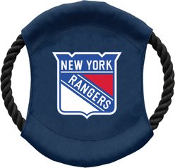 Littlearth NHL Flying Disc Dog Toy, New York Rangers