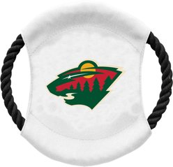 Littlearth NHL Flying Disc Dog Toy, Minnesota Wild