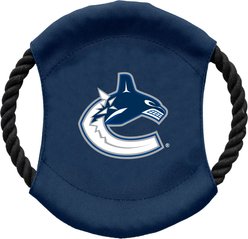 Littlearth NHL Flying Disc Dog Toy, Vancouver Canucks