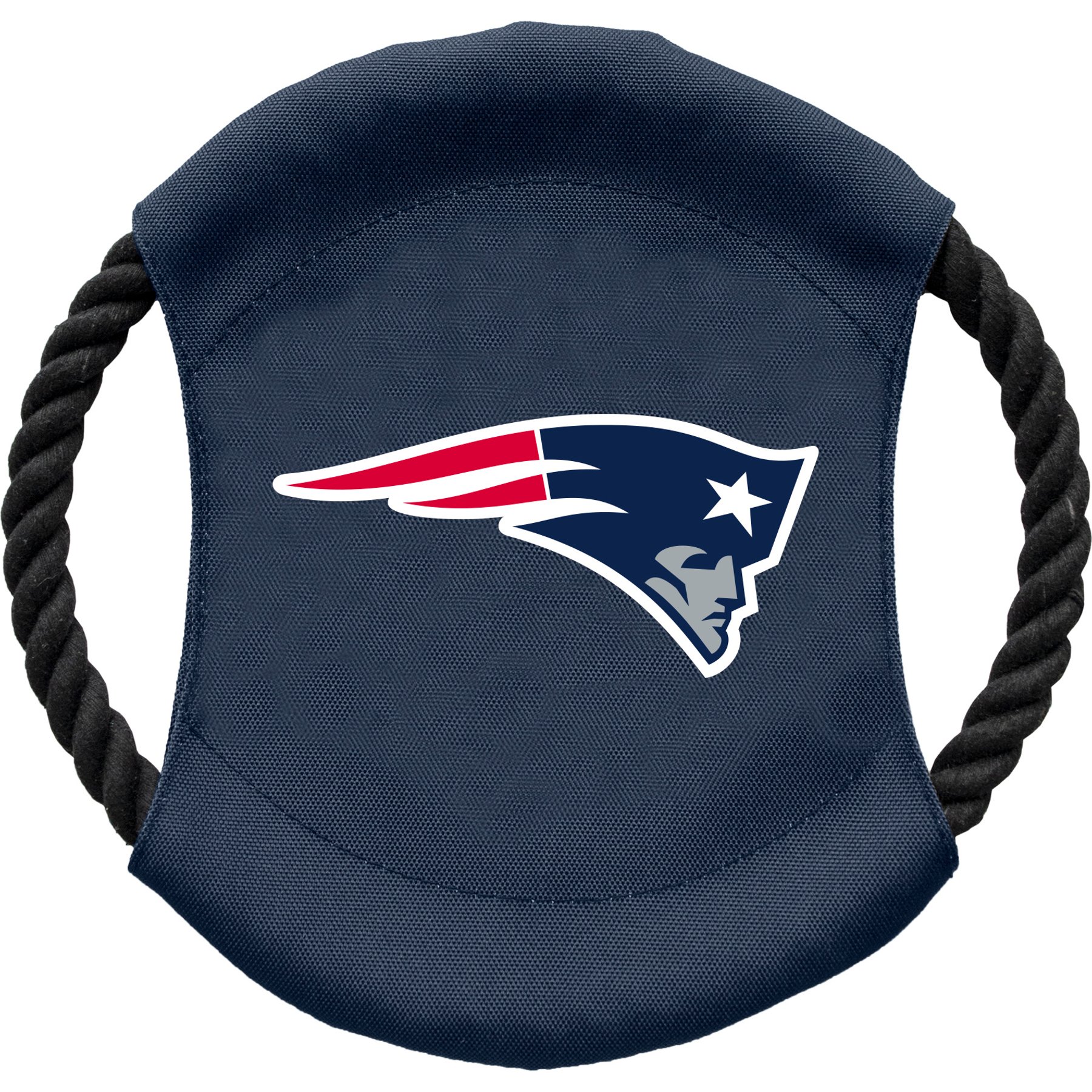 Littlearth NFL Flying Disc Dog Toy, New England Patriots
