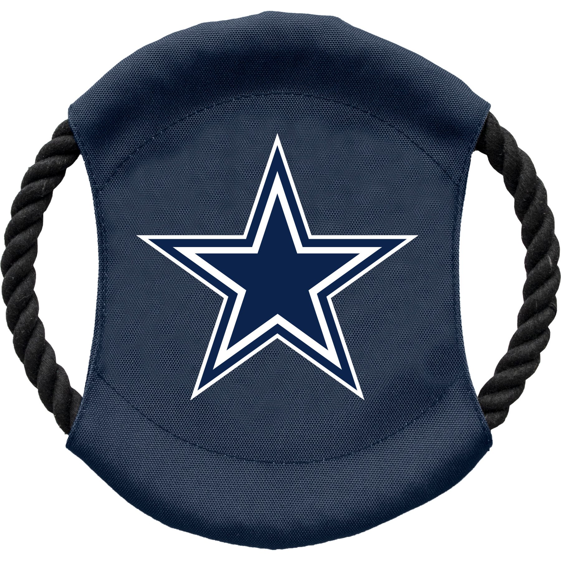 Littlearth NFL Flying Disc Dog Toy, Dallas Cowboys