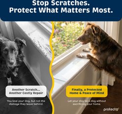 Protecto Window Sill Protector Dog & Cat Furniture Cover, Clear, 35.5 x 2.25-in, 1 count slide 2 of 7