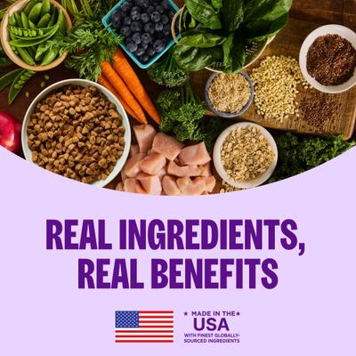 Show full view: Wellness Complete Health Adult Wholesome Grains Natural Chicken & Oatmeal Dry Dog Food, 30-lb bag slide 4 of 11