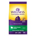 Wellness Complete Health Adult Wholesome Grains Natural Lamb & Barley Dry Dog Food, 26-lb bag