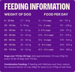 Wellness Complete Health Adult Grain-Free Natural Chicken Dry Dog Food, 22-lb bag slide 2 of 9