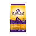 Wellness Complete Health Puppy Wholesome Grains Natural Chicken, Oatmeal, & Salmon Dry Dog Food, 5-lb bag