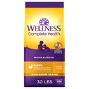 Wellness Complete Health Puppy Wholesome Grains Natural Chicken, Oatmeal, & Salmon Dry Dog Food, 30-lb bag