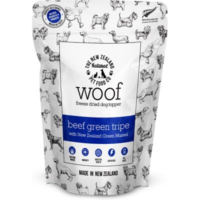 The New Zealand Natural Pet Food Co. The New Zealand Natural Pet Food Co. Woof All Lifestages Natural Beef Green Tripe Dog Food Topper, 6.3-oz