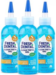 Naturel Promise Fresh Oral Care Peanut Butter Plaque-Removal Dog & Cat Dental Gel, 4-fl oz bottle