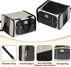 Niubya Car Carry Bag Dog & Cat Carrier, Blue slide 2 of 7