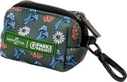 Lucy & Co. Power to the Parks Dog Poop Bag Holder with Bags, 1 roll