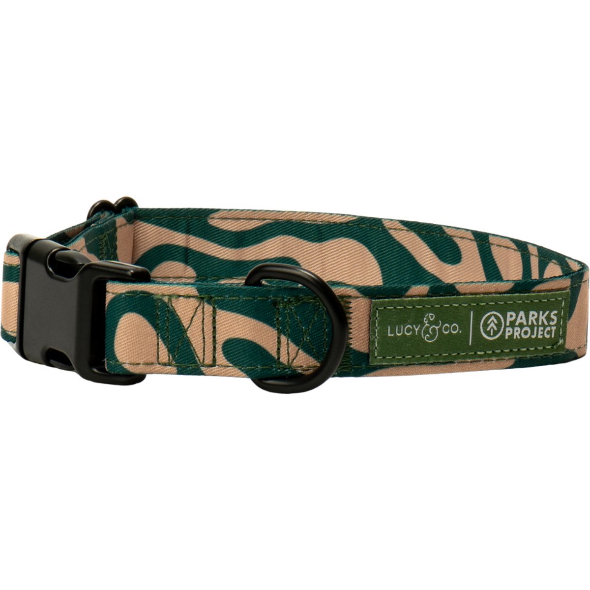 Lucy & Co. Geyser Adjustable Dog Collar, Large: 16 to 26-in neck, 1.5-in wide