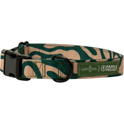 Lucy & Co. Lucy & Co. Geyser Adjustable Dog Collar, Large: 16 to 26-in neck, 1.5-in wide