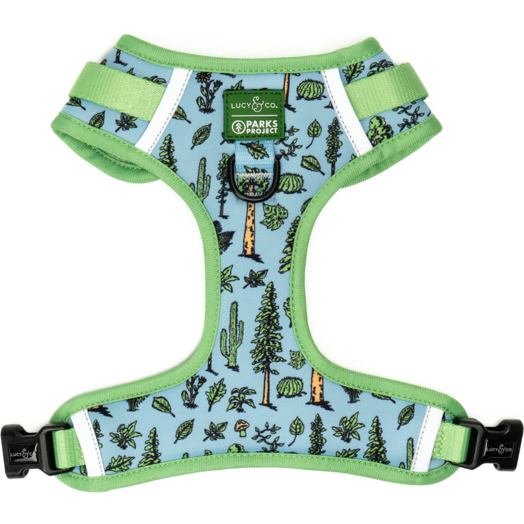 Lucy & Co. Feel the Earth Breathe No-Pull Dog Harness, X-Large: 23 to 32-in chest
