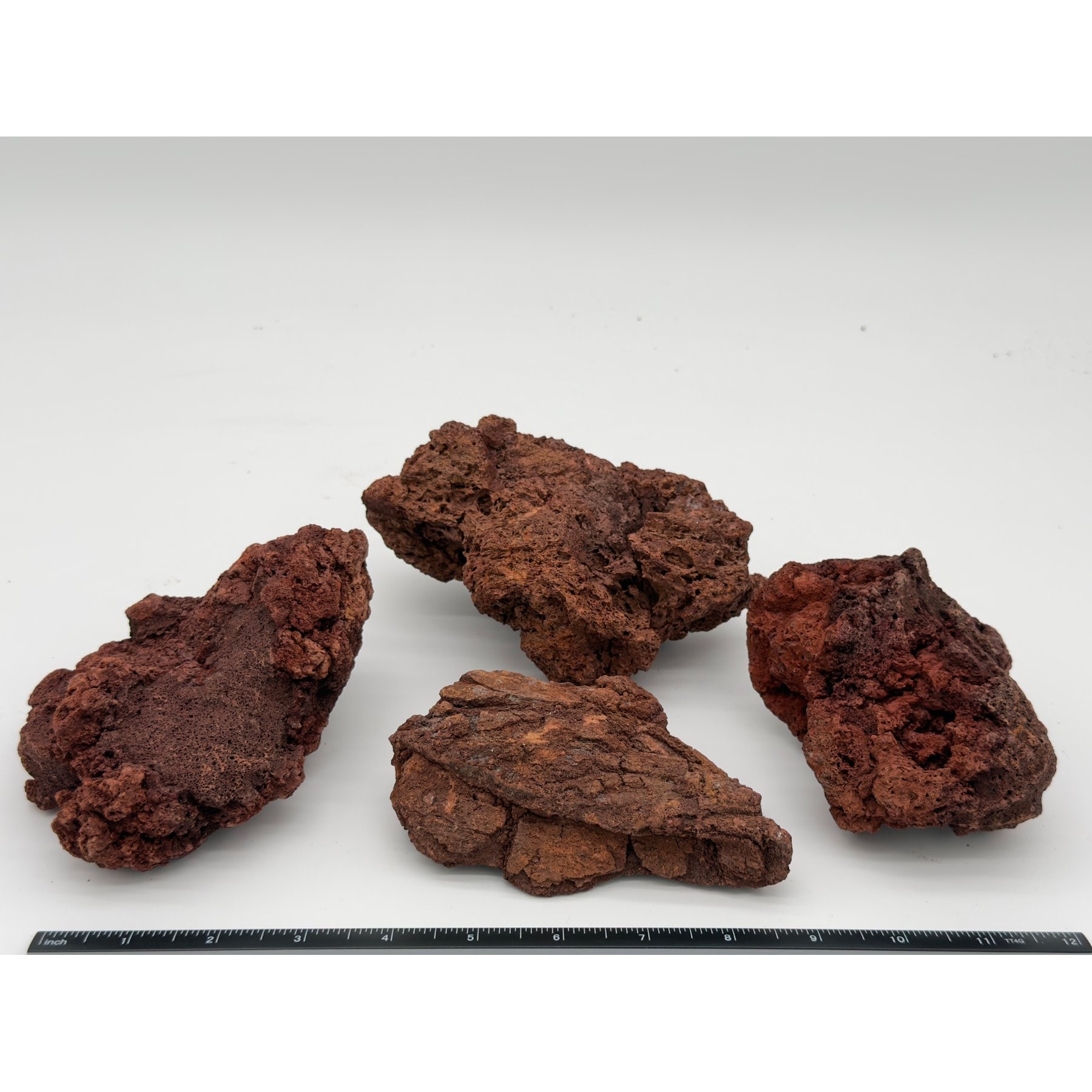 NATURE'S ROCKS Red Lava Aquarium Rock, 3-lb