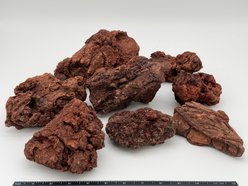 NATURE'S ROCKS Red Lava Aquarium Rock, 10-lb
