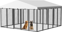 Rupzen Outdoor Kennel Dog Pen, Black, Large: 125-in