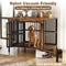Show in main carousel: Rupzen Furniture-Style TV Stand Dog Crate, Brown, 40-in slide 5 of 8
