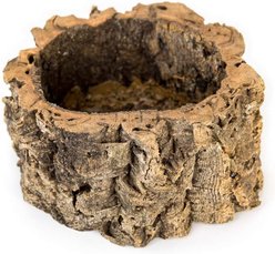 Josh's Frogs Virgin Reptile Cork Planter Terrarium Wood, 4-in slide 1 of 9