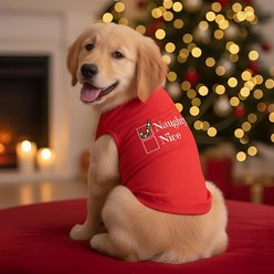 Doggie Design Naughty Graphic Dog Shirt, Red, XX-Large slide 2 of 3