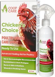 Coop Care Chicken's Choice Poultry Wound Care Spray, 8-fl oz bottle