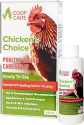 Coop Care Chicken's Choice Poultry Wound Care Spray, 4-fl oz bottle