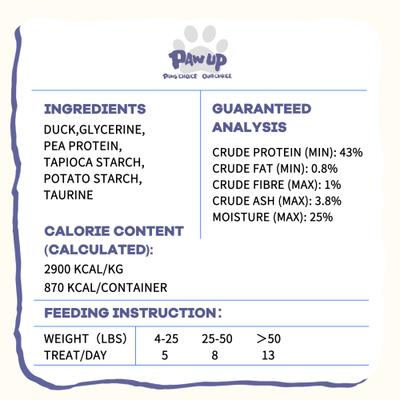 Show full view: Pawup Duck Rings Grain-Free Jerky Dog Treats, 10.6-oz bag slide 10 of 10
