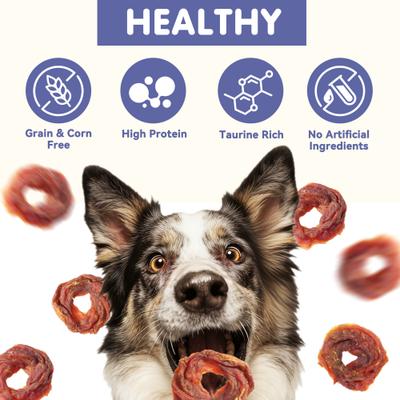 Show full view: Pawup Duck Rings Grain-Free Jerky Dog Treats, 10.6-oz bag slide 4 of 10