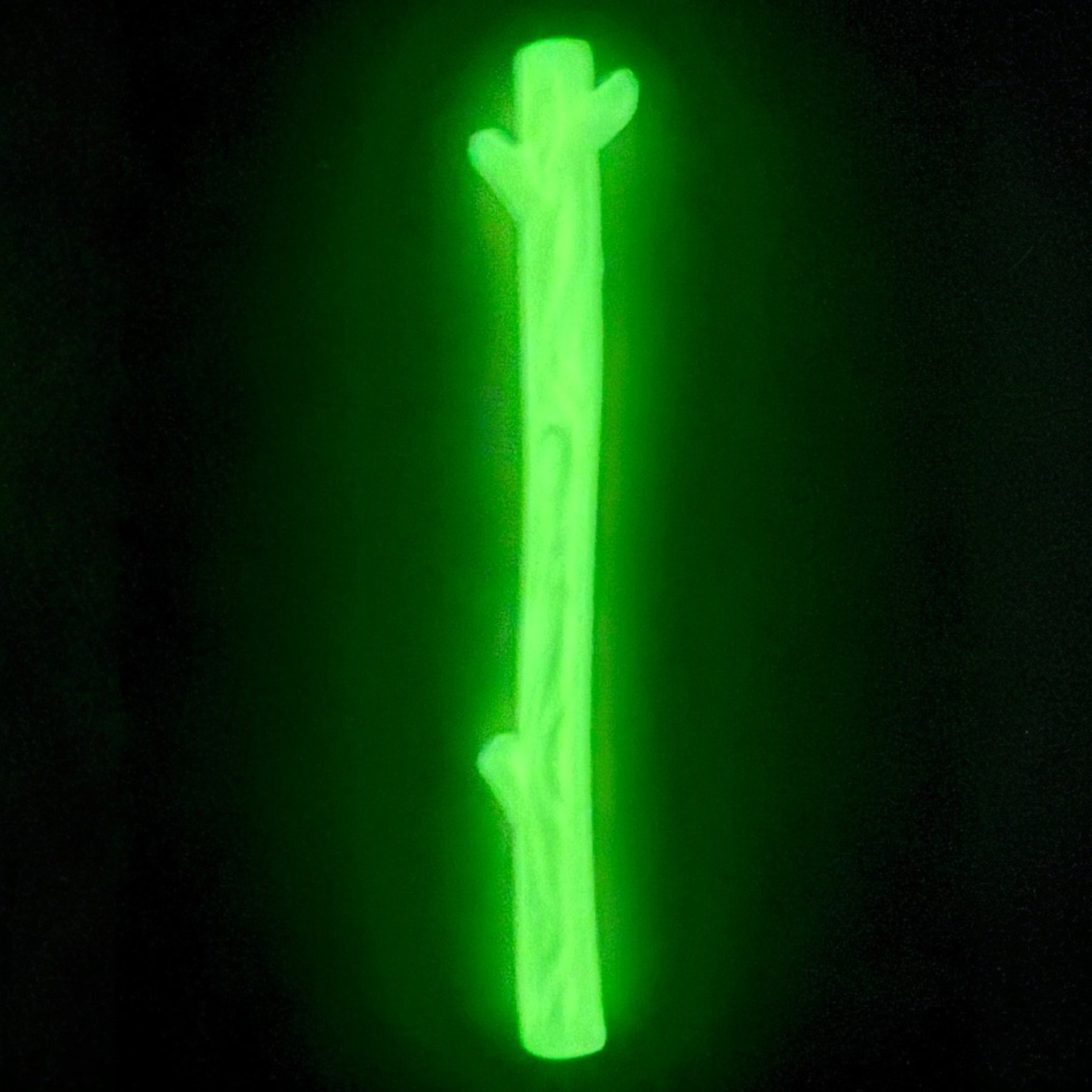 SodaPup Indestructible Durable Nylon Chew Stick Tough Dog Chew Toy, Medium/Large, Glow-in-the-Dark