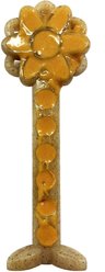 SodaPup Flower Tower Nylon Tough Chew & Enrichment Dog Toy, Natural Brown, Medium slide 2 of 6