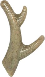 SodaPup Ever Antler Nylon Tough Chew Bone & Elk Antler Shaped Dog Toy, Natural Brown, Large