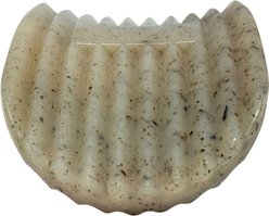 SodaPup 2-in-1 Potato Chip Nylon Tough Chew & Enrichment Dog Toy, Natural Brown, Large slide 2 of 9