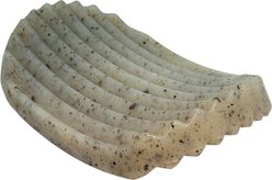 SodaPup 2-in-1 Potato Chip Nylon Tough Chew & Enrichment Dog Toy, Natural Brown, Large