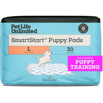 Pet Life Unlimited Pet Life Unlimited SmartStart Puppy Pads, Berry Lavender, Large: 22 x 22-in, 30 count