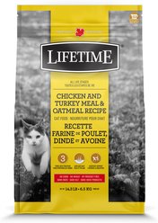 Lifetime Chicken, Turkey & Oatmeal ALS Dry Cat Food, 14.3-lb bag
