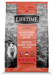 Lifetime Salmon & Oatmeal ALS Dry Cat Food, 14.3-lb bag