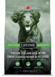 Lifetime Grain-Free Pasture Fed Lamb ALS Dry Dog Food, 5-lb bag
