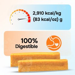 Yak and Paws Himalayan Long Lasting X-Small Cheese Natural Dog Chew, 1-lb box slide 2 of 8