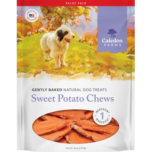 Caledon Farms Sweet Potato Chews Dog Treats, 28-oz bag