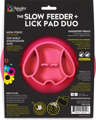 Spunky Pup Slow Feeder & Lick Pad Combo Bowl Training Dog Toy, Assorted slide 2 of 4