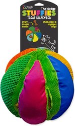 Spunky Pup The Wedge Stuffies Treat Dispensing Squeaky Plush Dog Toy, Multicolor, X-Large